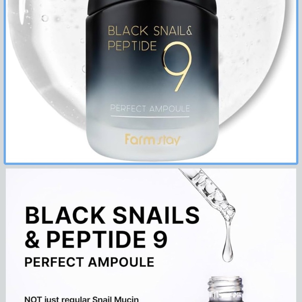 Farmstay Black Snails & Peptide 9 Perfect Ampoule